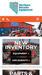 Mobile Screenshot of northernnevadaequipment.com